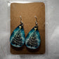 Tear drop Christmas earrings