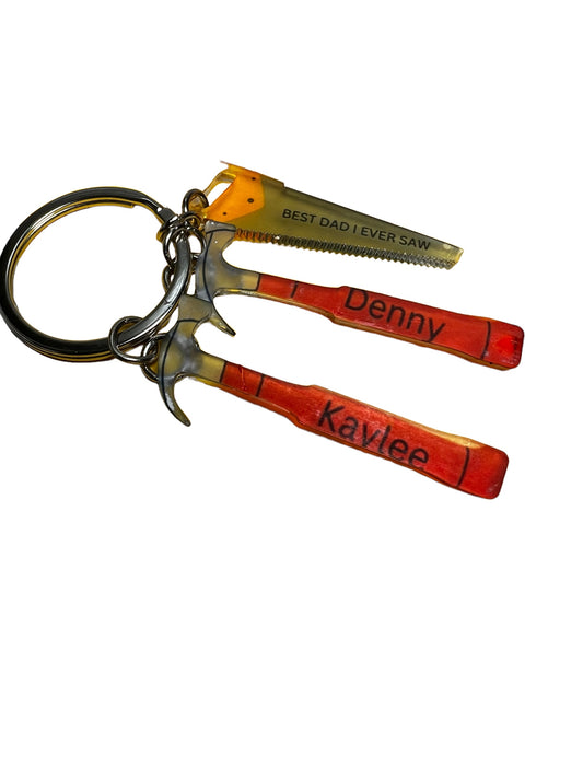 Father's Day Gift - Personalized keychain