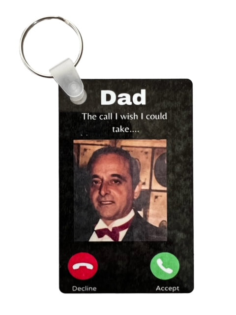 Memorial Keychain -Sympathy Gift