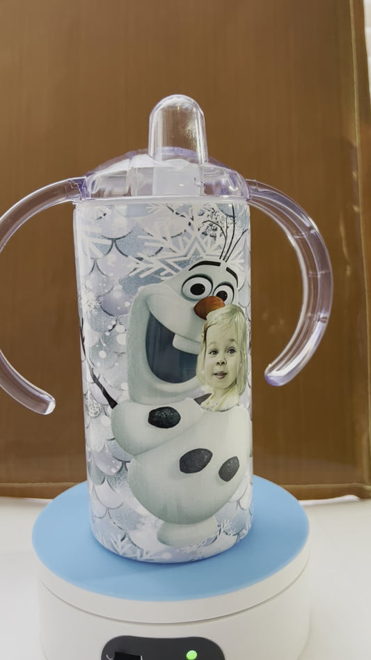 Cartoon 12 oz sippy cup