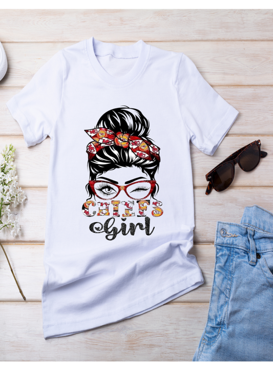 Short Sleeve T-Shirt Chiefs Girl