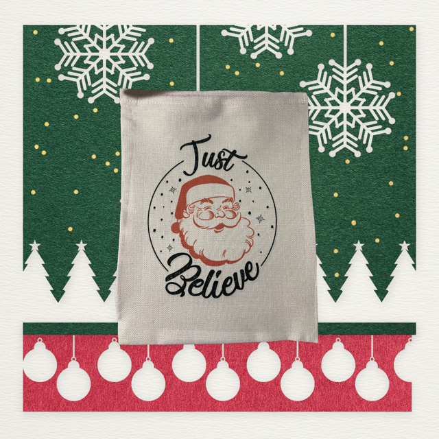 Personalized Santa Bags