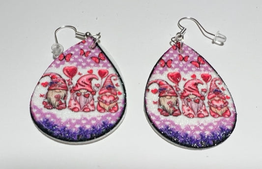 Valentine's Day earrings